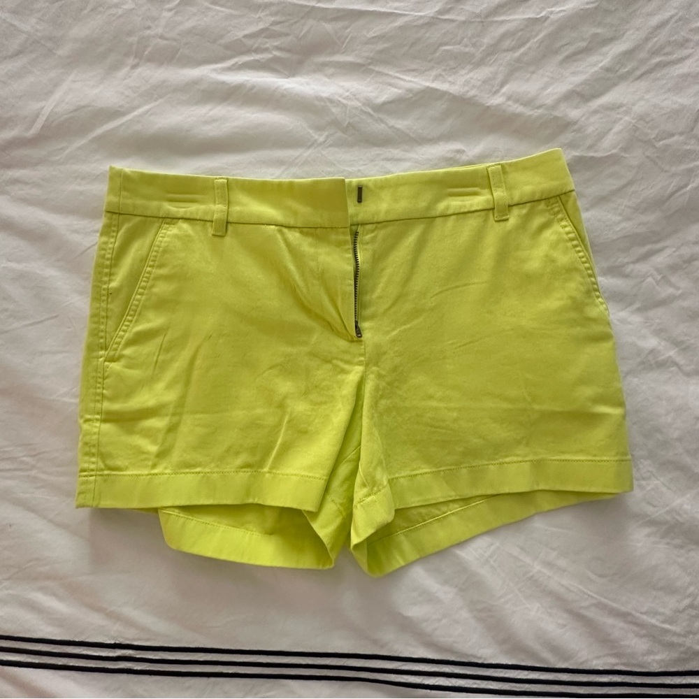 J.Crew classic chino - “neon daffodil” - neon green/yellow